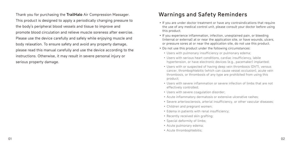 TrailHalo ACM-PLUS-A1 Air Compression Massager - Lifestyle 02